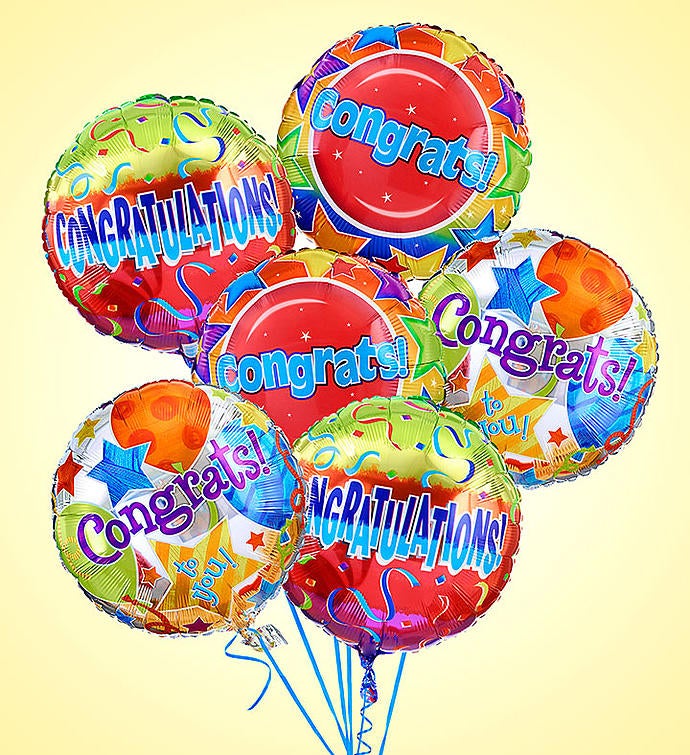 Air-Boutiques - Congratulations Mylar Balloons