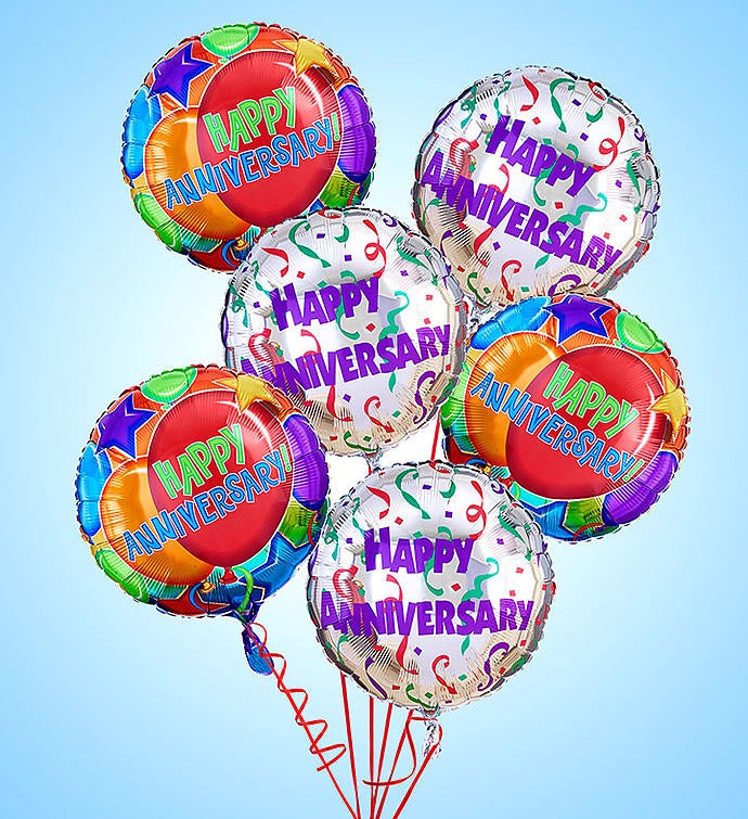 Air-Boutiques - Anniversary Mylar Balloons
