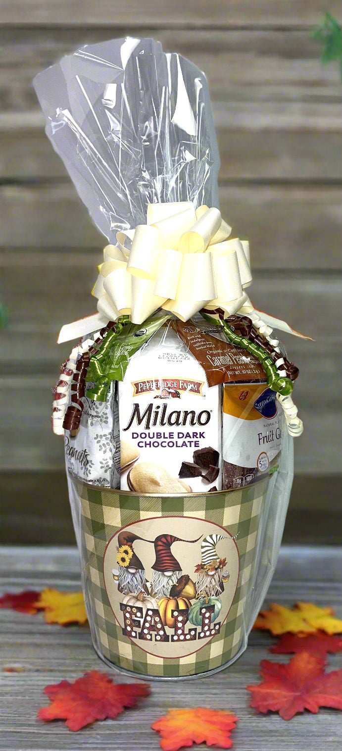 Fall Gnome Gift Baskets