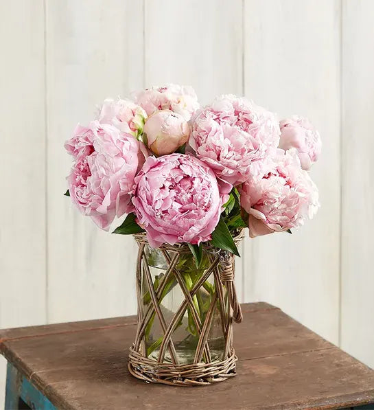 Rustic Peony Arrangement