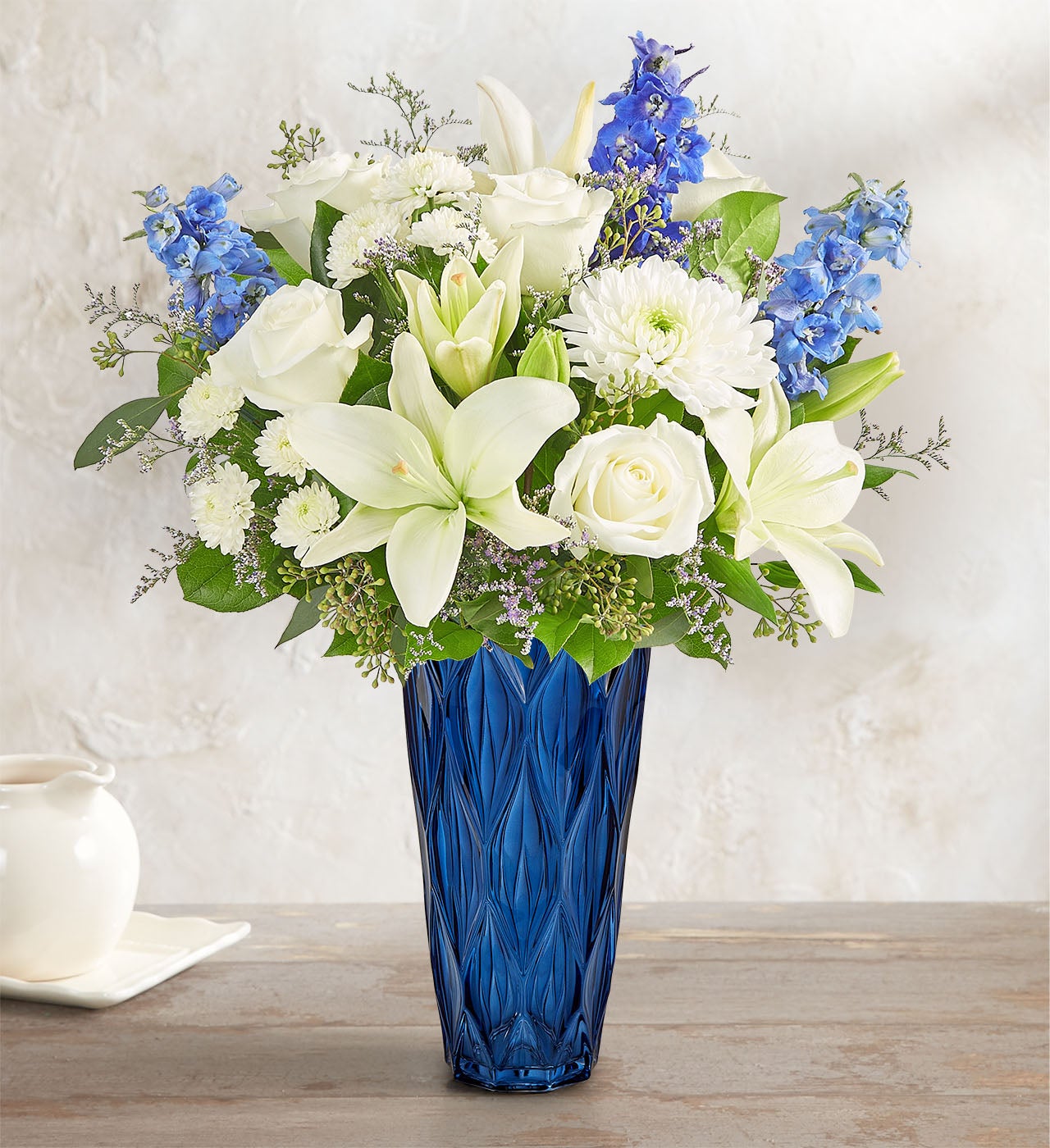 Peaceful Harmony Blue and White