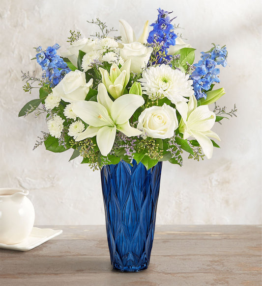 Peaceful Harmony Blue and White