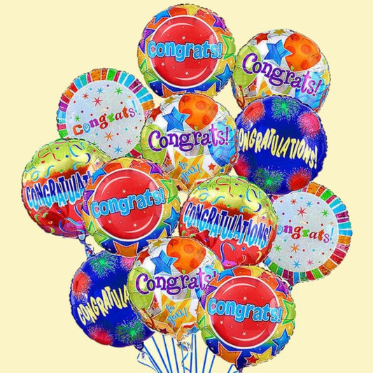 Air-Boutiques - Congratulations Mylar Balloons