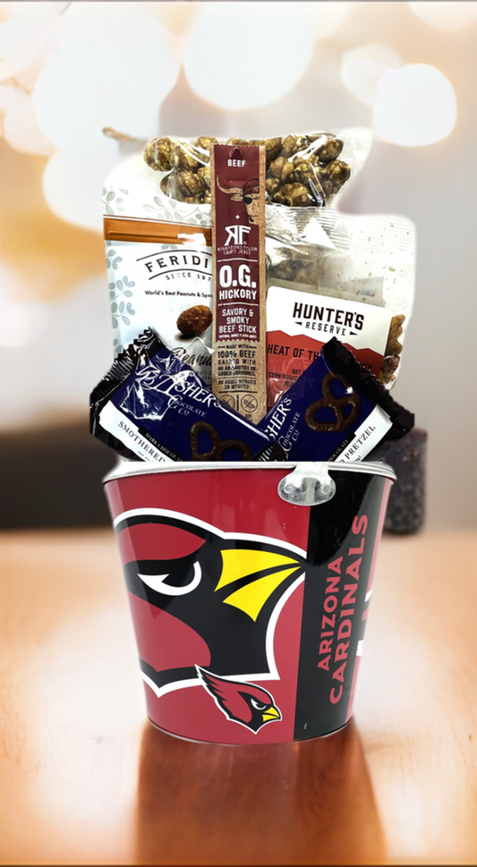 JGB Sports - Arizona Cardinals Gift Basket