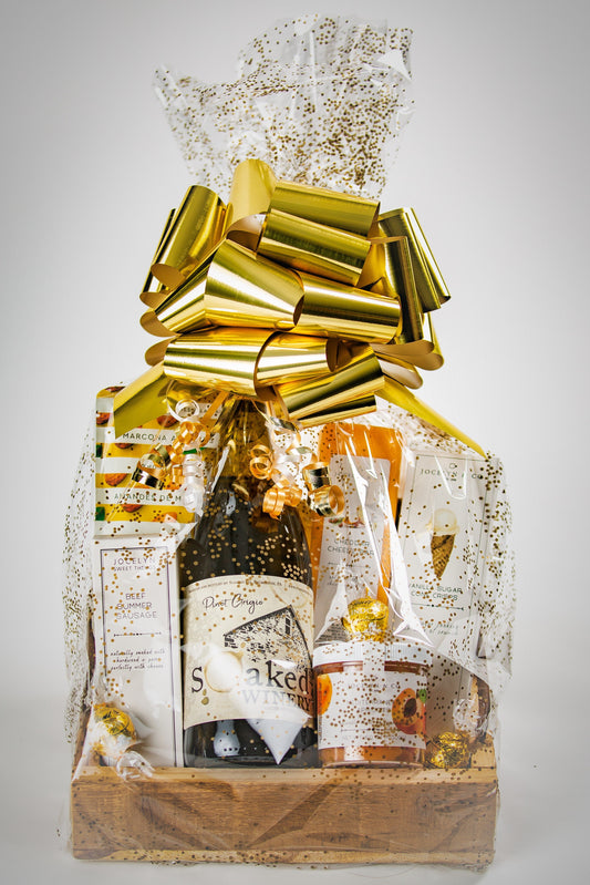 Jenny's Elegant Wine Gift Basket