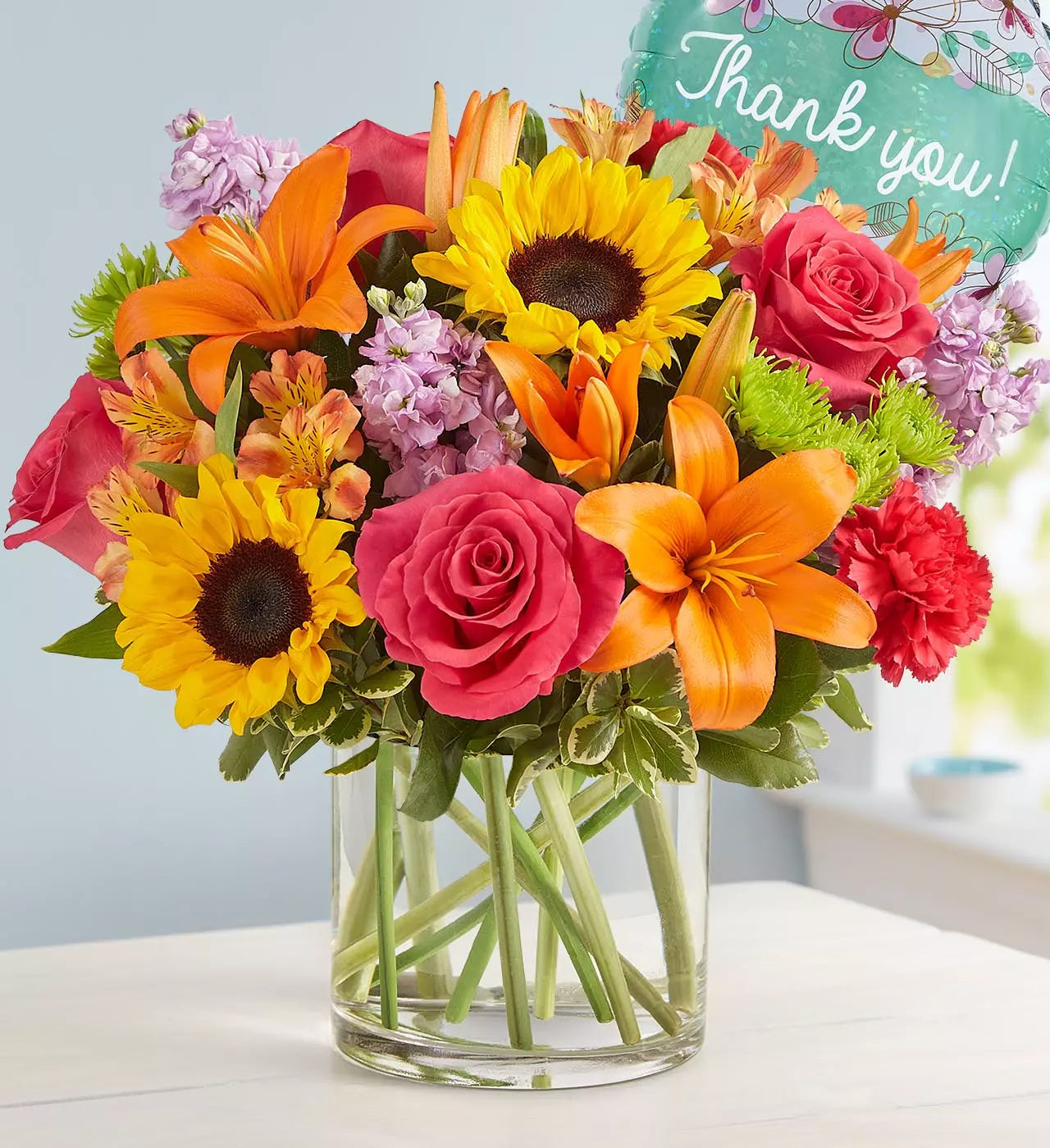 Floral Embrace Thank You