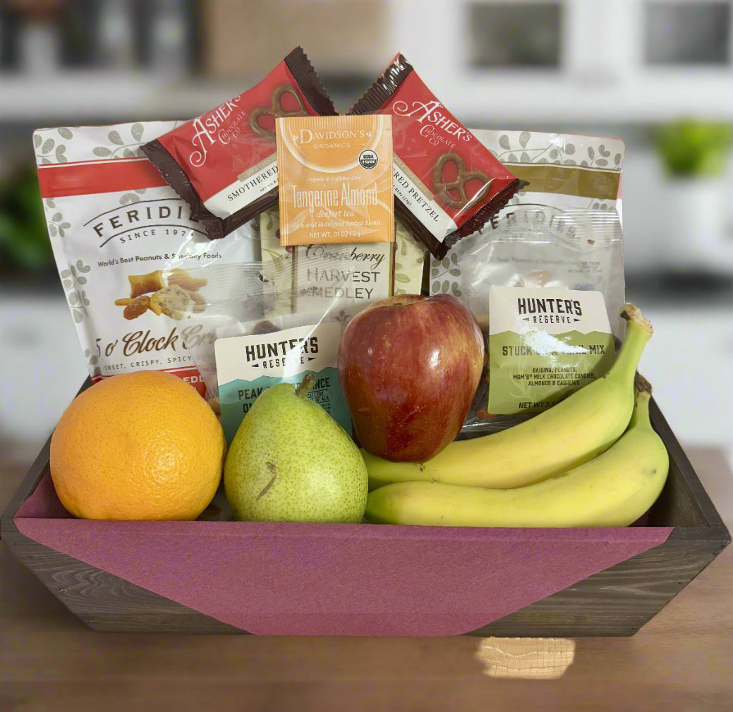 Jenny's Healthy Nut and Fruit Gift Basket