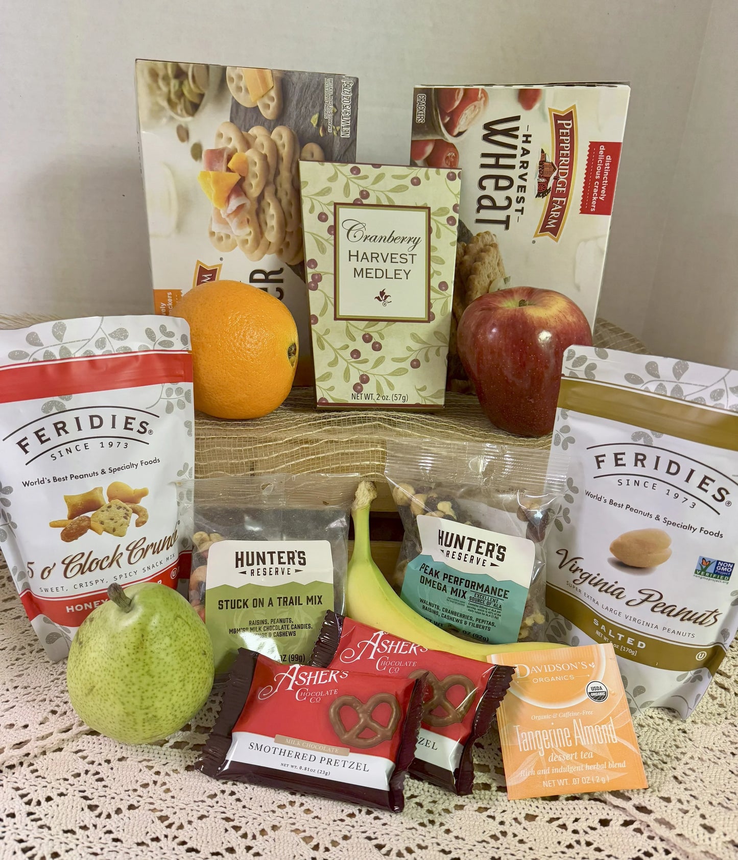 Jenny's Healthy Nut and Fruit Gift Basket