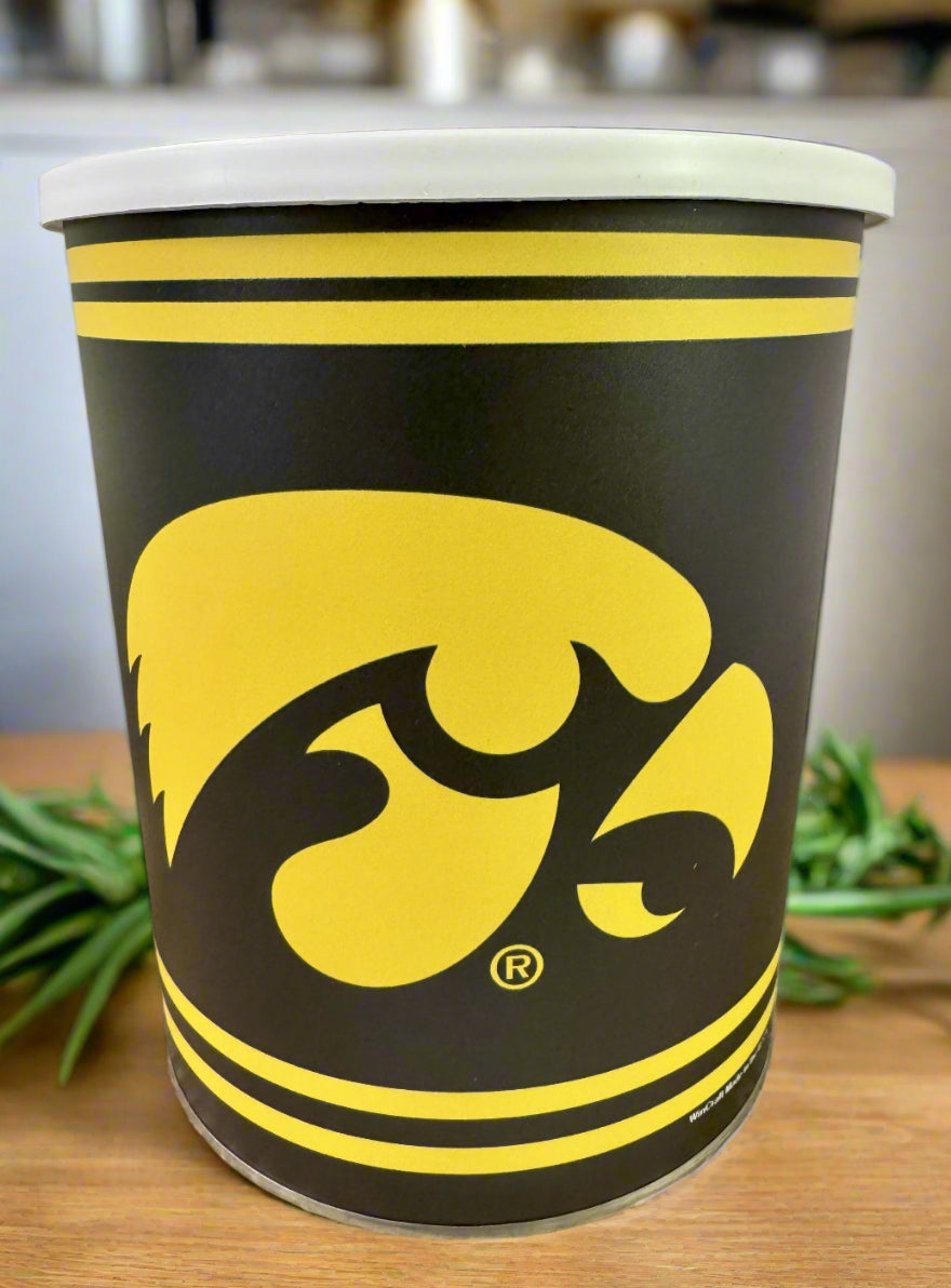 JGB Sports - Iowa Hawkeyes Gift Tin Basket - Made In America