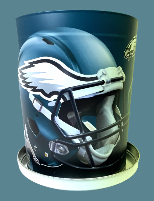 JGB Sports - Large Philadelphia Eagles Gift Tin Basket - Made In America