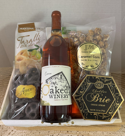 Jenny's Medium Wine Gift Basket