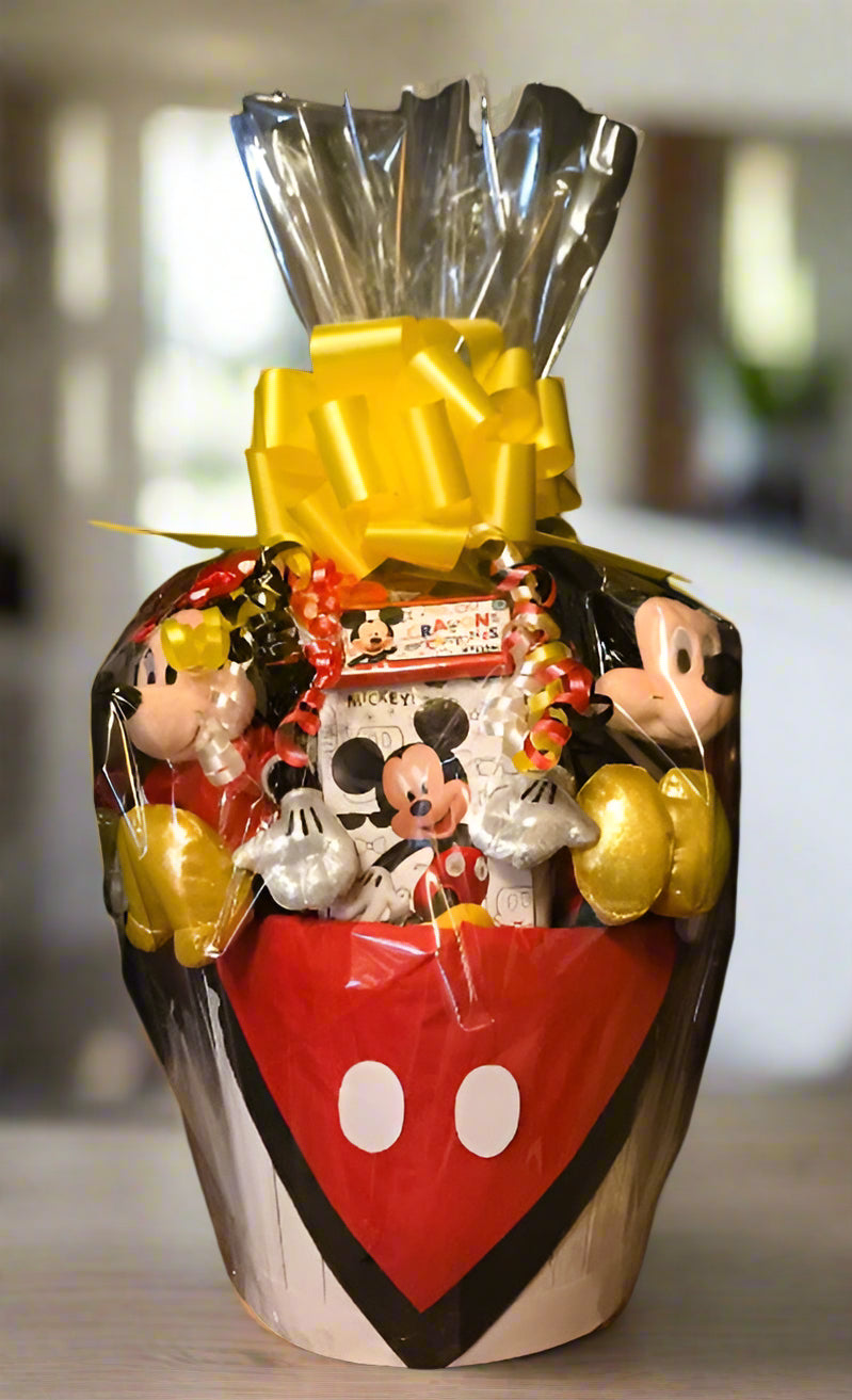 Mickey And Minnie Gift Basket