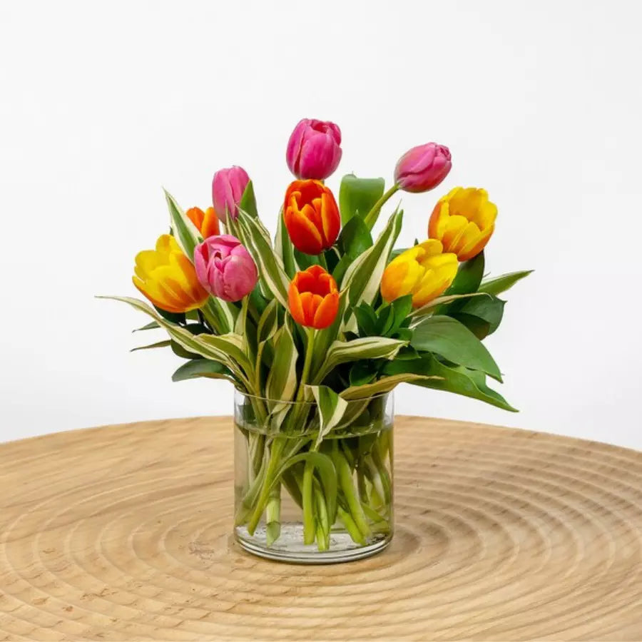 Vibrant Tulip Charm