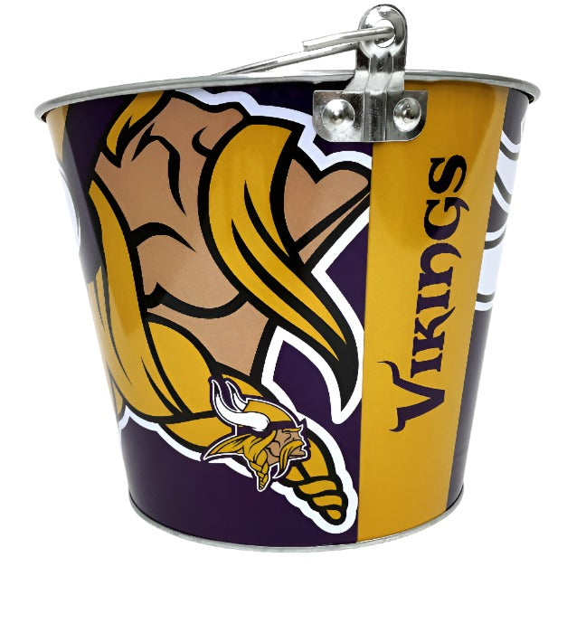 JGB Sports - Minnesota Vikings Gift Tin Basket - Made In America