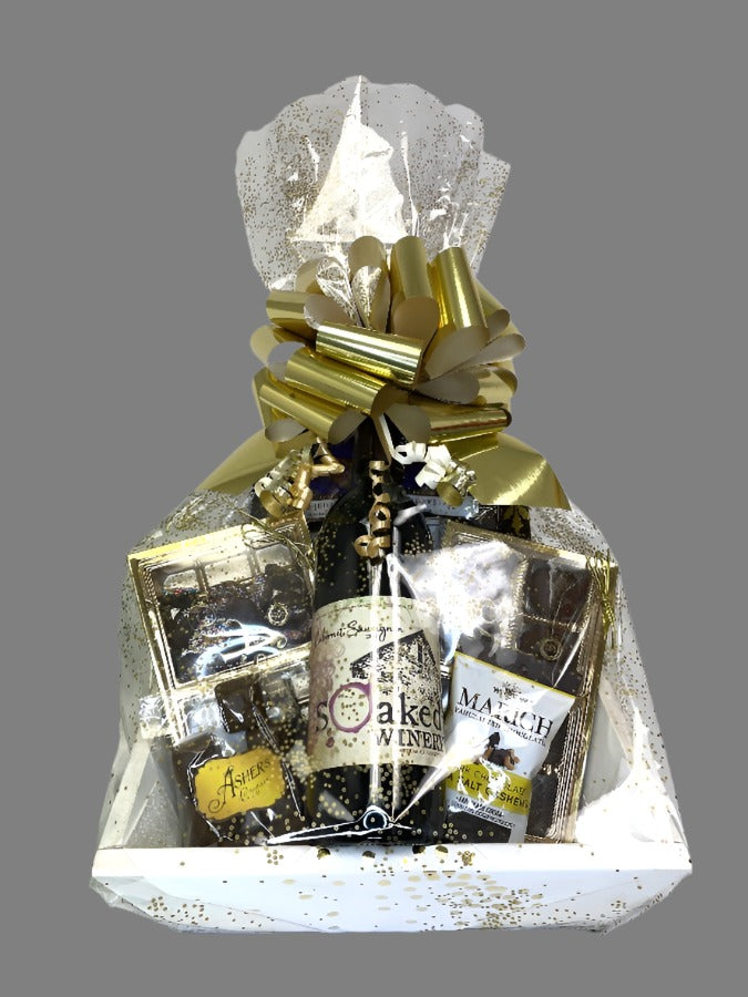 Jenny's Wine & Chocolate Gift Basket