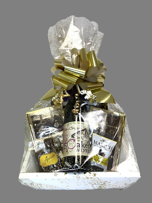Jenny's Wine & Chocolate Gift Basket
