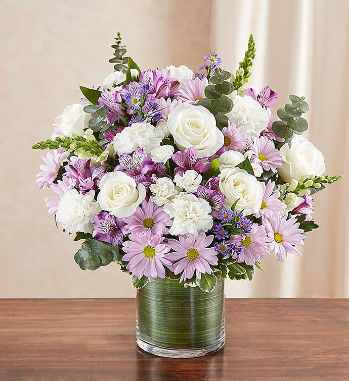 Cherished Memories Lavender & White