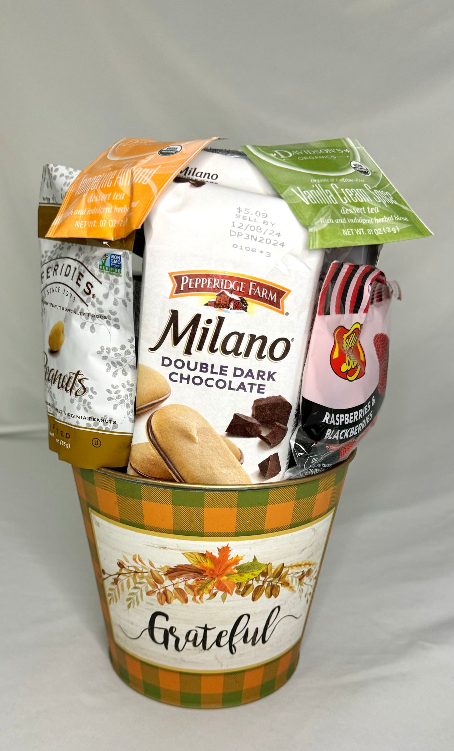 Small Grateful Fall Gift Basket