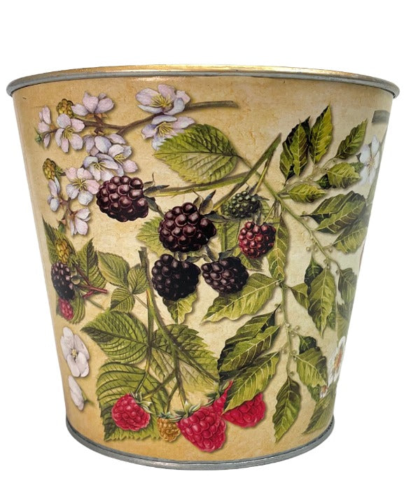 Small Berry Gift Tin Basket