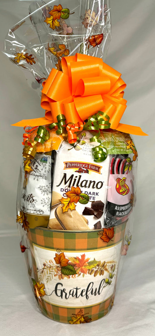 Small Grateful Fall Gift Basket