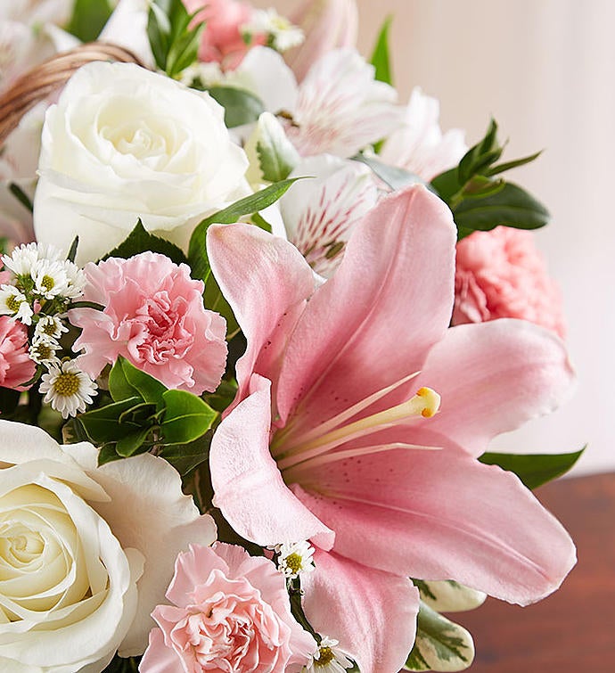 Peace, Prayers & Blessings Pink & White